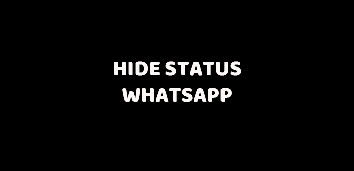 Cara Hide Status WA di iPhone